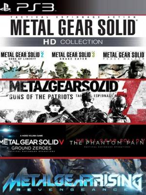 7 juegos en 1 Metal Gear Solid Collection PS3