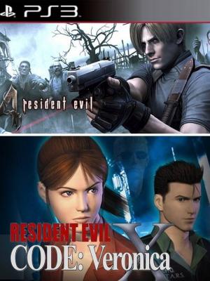 2 juegos en 1 Resident Evil 4 +  Resident Evil Code Veronica X01 en Español