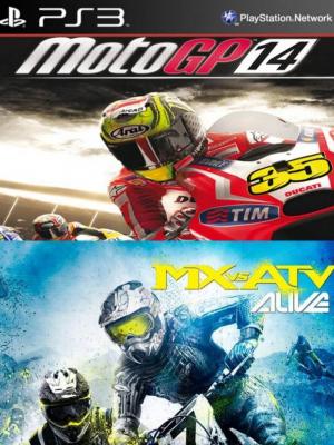 2 juegos en 1 Motogp14 + Mx Vs Atv: Alive Ps3