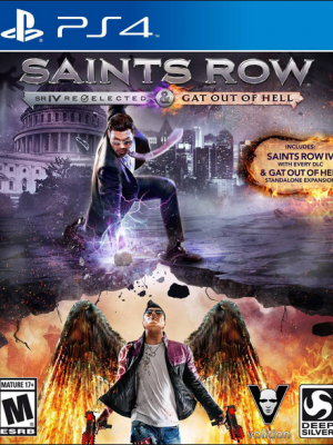 SAINTS ROW IV RE ELECTED Y GAT OUT OF HELL PS4