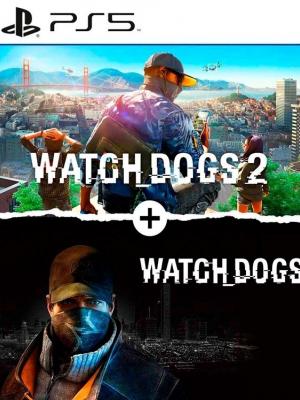 Watch Dogs 1 + Watch Dogs 2 Standard Editions Bundle PS5